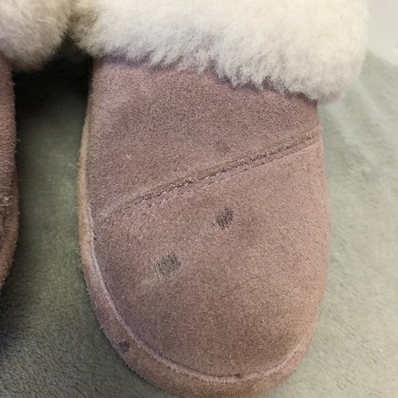 Nunuuk Joy Mauve Sheepskin Lining Indoor/Outdoor Slippers - Picture 10 of 10